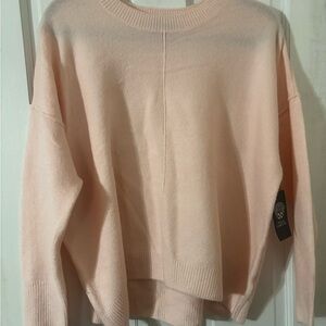 Vince Camuto Pale Blush Crewneck Sweater